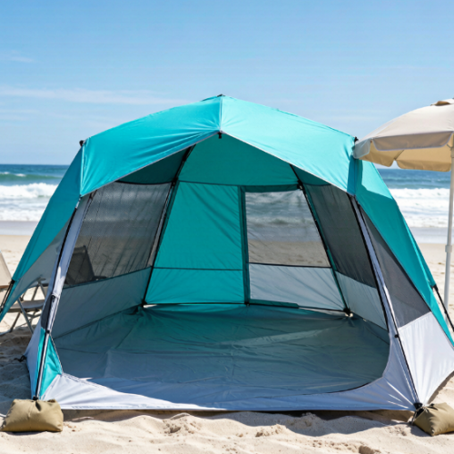 Family Beach Shelter Tent Set