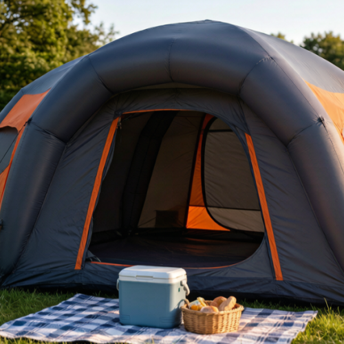 Inflatable Beam Family Tent Set