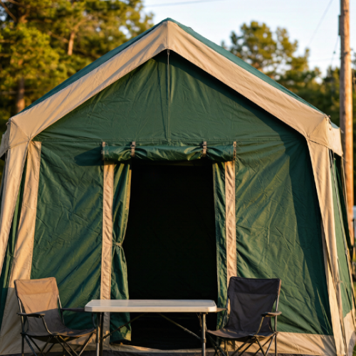 Large Space Family Camping Tent Set