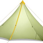 Pyramid Tarp Tent, 4 Person, Ultralight, 20D Silicone Nylon, for Camping, Backpacking, Hiking
