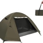 Waterproof Silver Coated Backpacking Tent, for Hiking