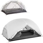 2 Person Backpacking Tent, Ultralight, Double Layer, Pop Up, Freestanding, Waterproof